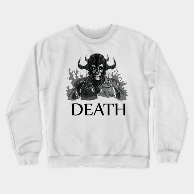 Death Crewneck Sweatshirt by hossamahmed